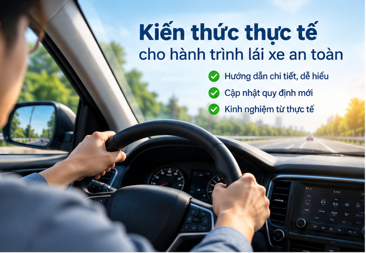 Kiến thức thực tế cho hành trình lái xe an toàn