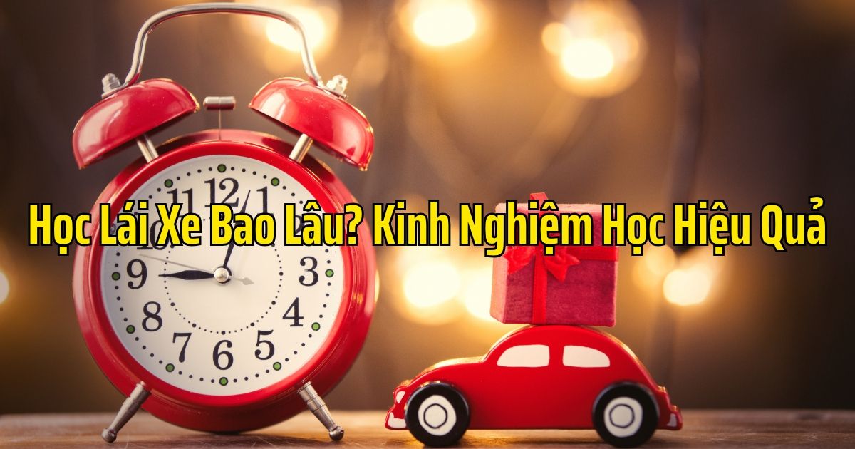 Học Lái Xe Bao Lâu